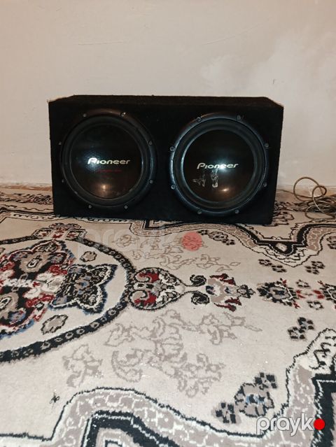 Pioneer avtomobil audio dəsti - 2 ədəd Pioneer subvufer — Digah