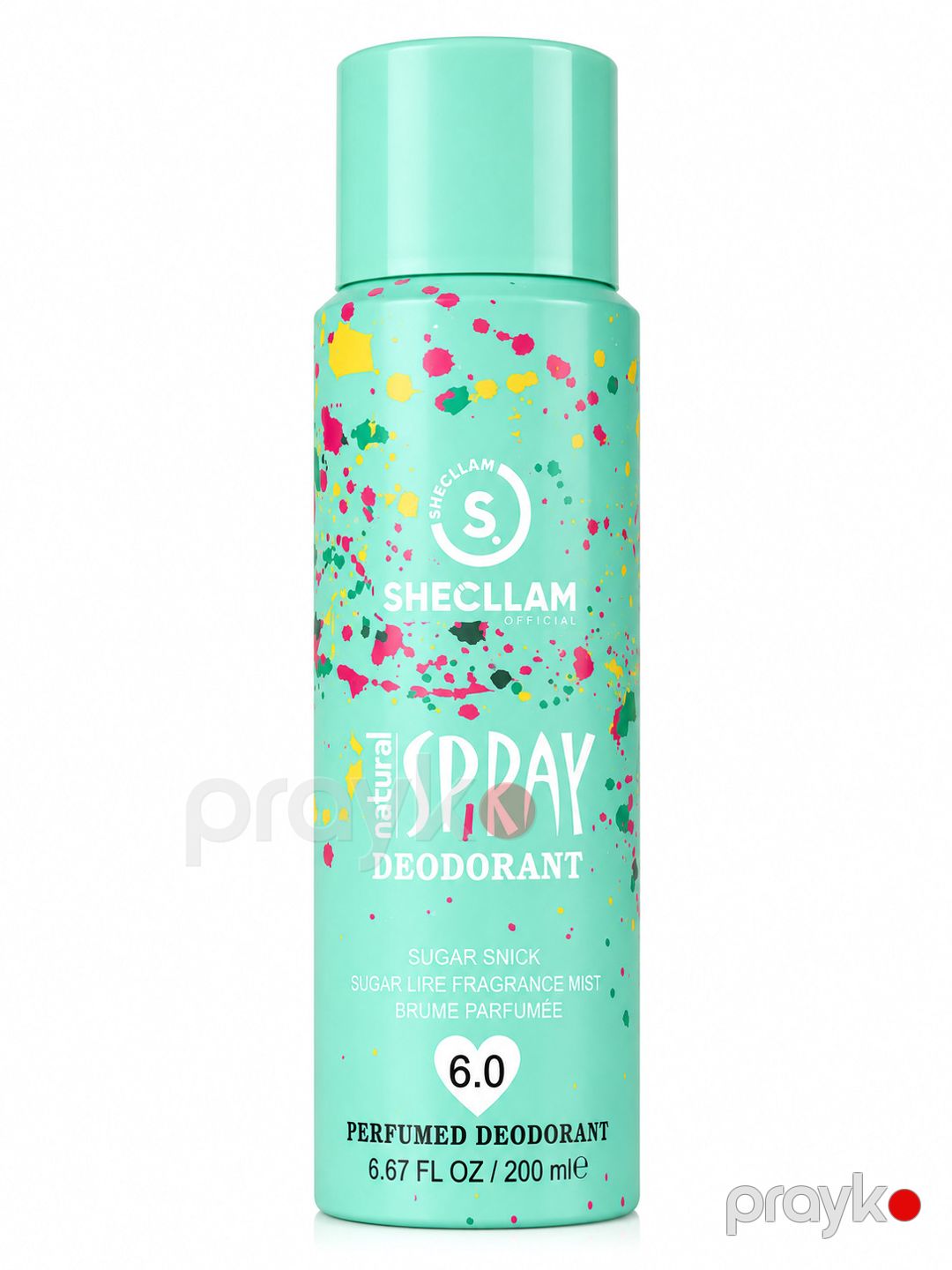 Dezodorant Shecllam Natural Spray 6.0, 200 ml — Mallar, Bakı