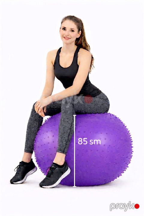 Fitbol FR00169, tikanlı, 85 sm, bənövşəyi — Bakı