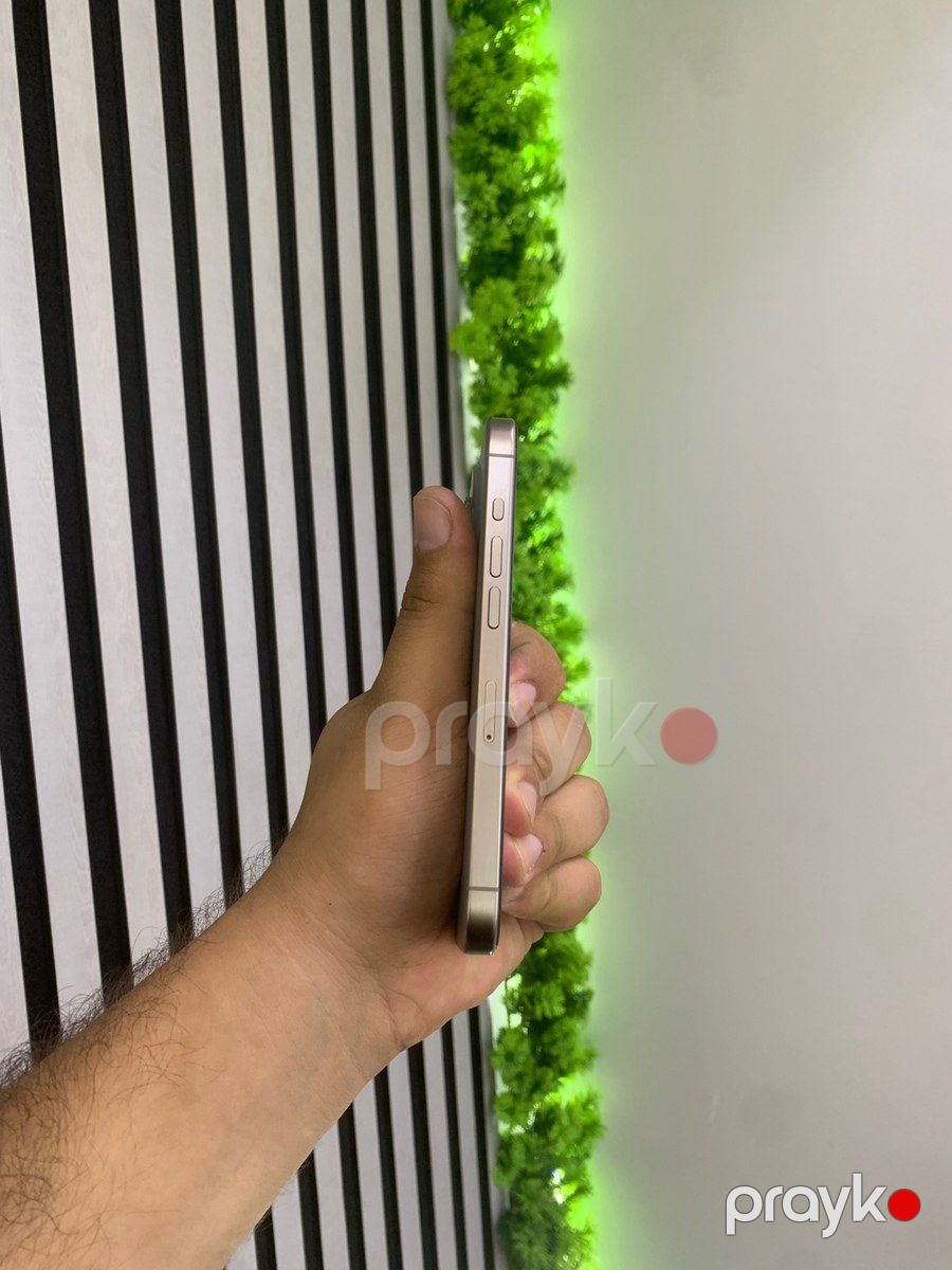 Apple iPhone 15 Pro Natural Titanium 128GB/8GB — Smartfonlar, Bakı (3)