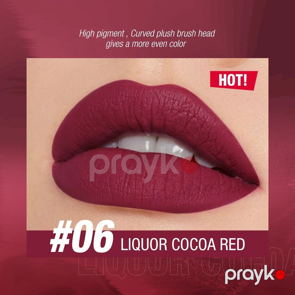 Maye dodaq boyası O.two.o High-Energy Heavy Mist Matte Lip Glaze N06 — Mallar, Bakı (2)
