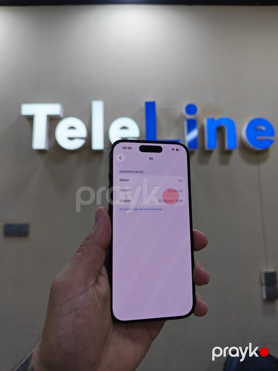 Apple iPhone 15 Pro Black Titanium 128GB/8GB — Smartfonlar, Bakı (3)