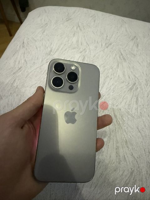 IPhone 15 Pro, Space Gray, Face ID — Bakı