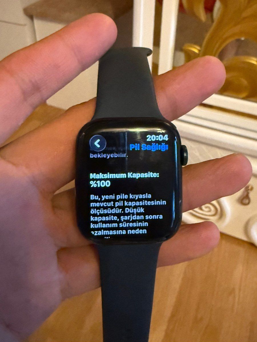 Apple Watch Series 8 Aluminum Midnight 45mm — Ağıllı saatlar və biləkliklər, Naxçıvan (3)
