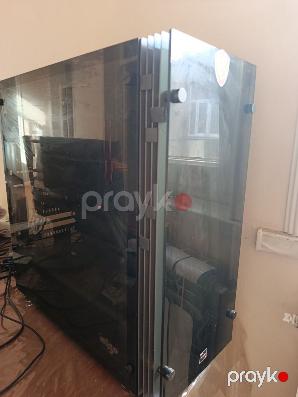 Core i5-8400 2.80 GHz Video card GTX 1050 TI Ram 16 GB DDR4 SSD — Masaüstü kompüterlər, Gəncə (5)