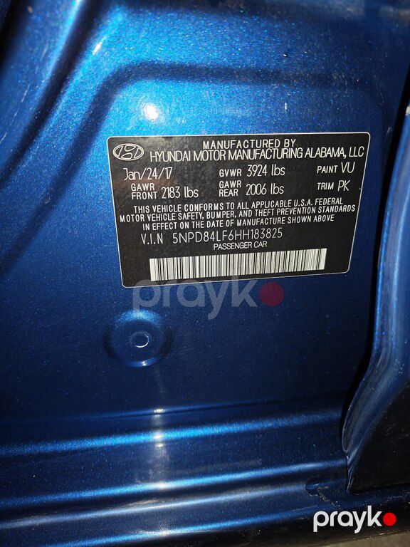 Hyundai Elantra, 2.0 L, 2017 il, 176 223 km — Avtomobillər, Bakı (11)