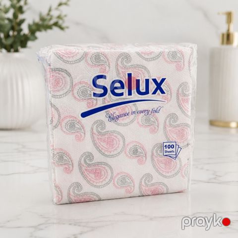 Süfrə üçün salfetlər Selux Elegance, 100 əd — Bakı