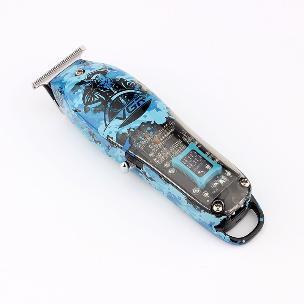 Trimmer VGR 923 - 6000RPM /1400MAH /180 Dəqiqə / Cord/Cordless / Led — Saç kəsmə maşınları, Bakı (5)