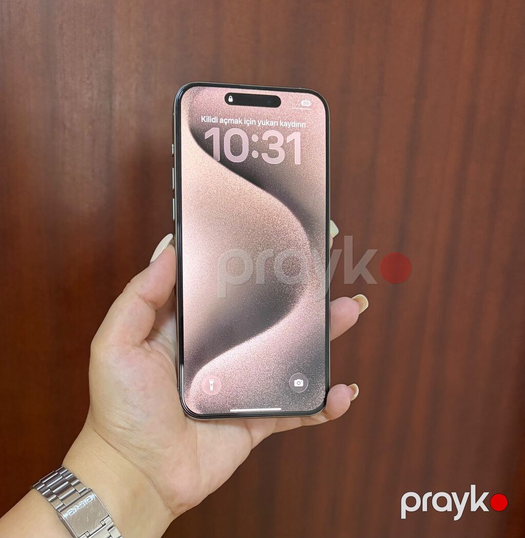 IPhone 15 Pro Max, 256 GB, Natural Titanium, Face ID — Apple iPhone, Qobu (2)