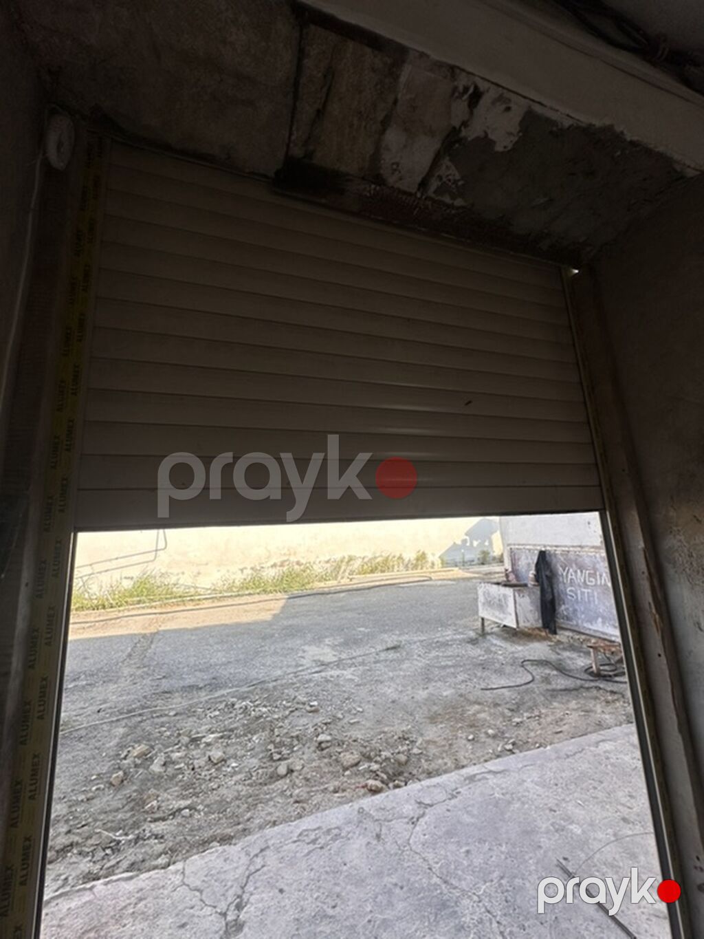 Alüminium avtomatik jalüz qapı sistemi - Material: Alüminium — Pəncərələr, qapılar, balkonlar, Digah (3)