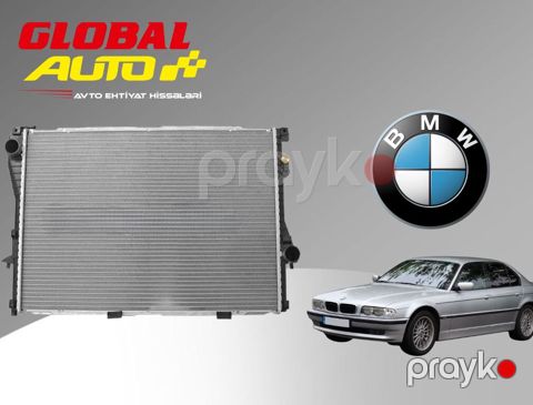 "BMW E38" su radiatoru — Bakı