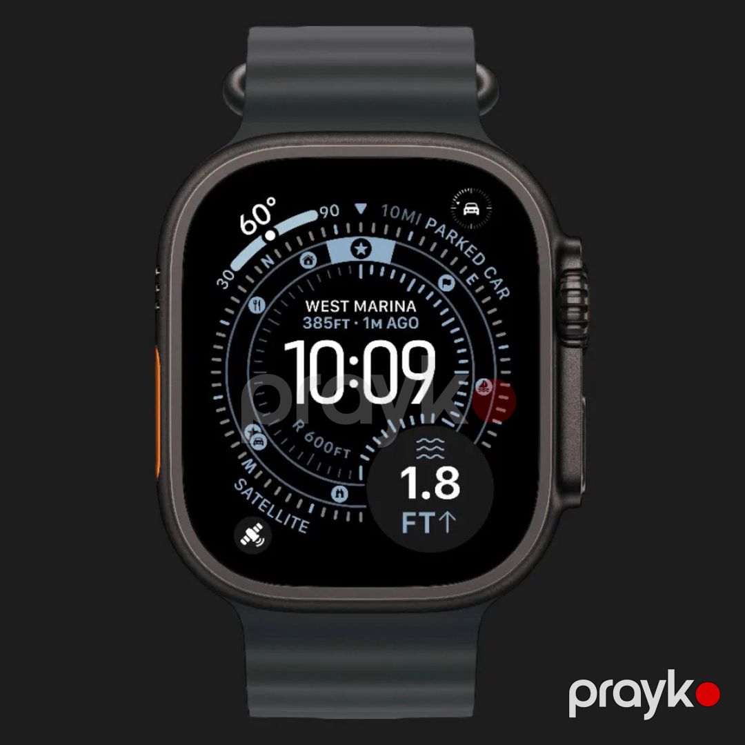 Apple Watch Ultra 3 Black — Ağıllı saatlar və biləkliklər, Bakı (2)
