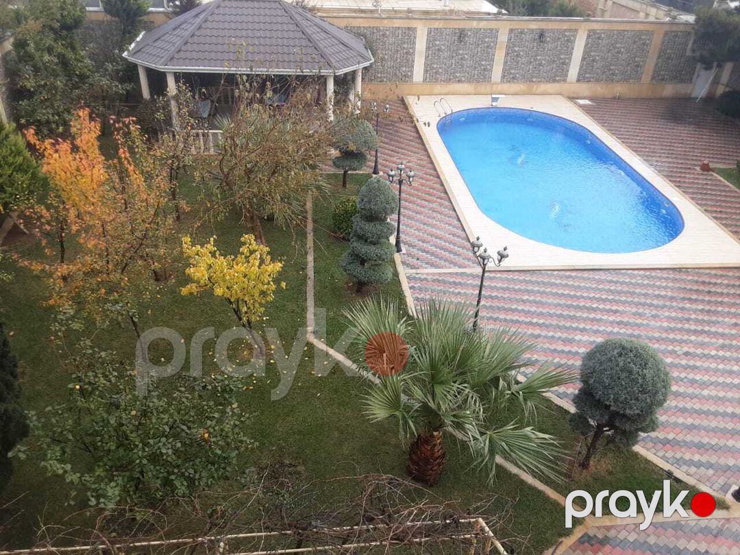 İcarəyə verilir 6 otaqlı həyət evi/bağ evi 400 m² — Ev, villa, Bakı (7)