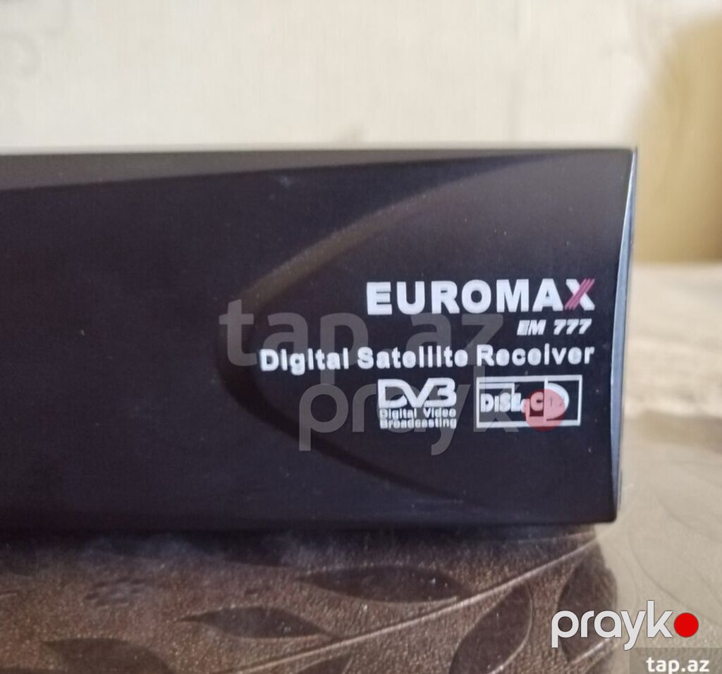 Euromax EM 777 rəqəmsal peyk qəbuledicisi. Sumqayitdadir. - DVB — Rəqəmsal və peyk TV, Sumqayıt (2)