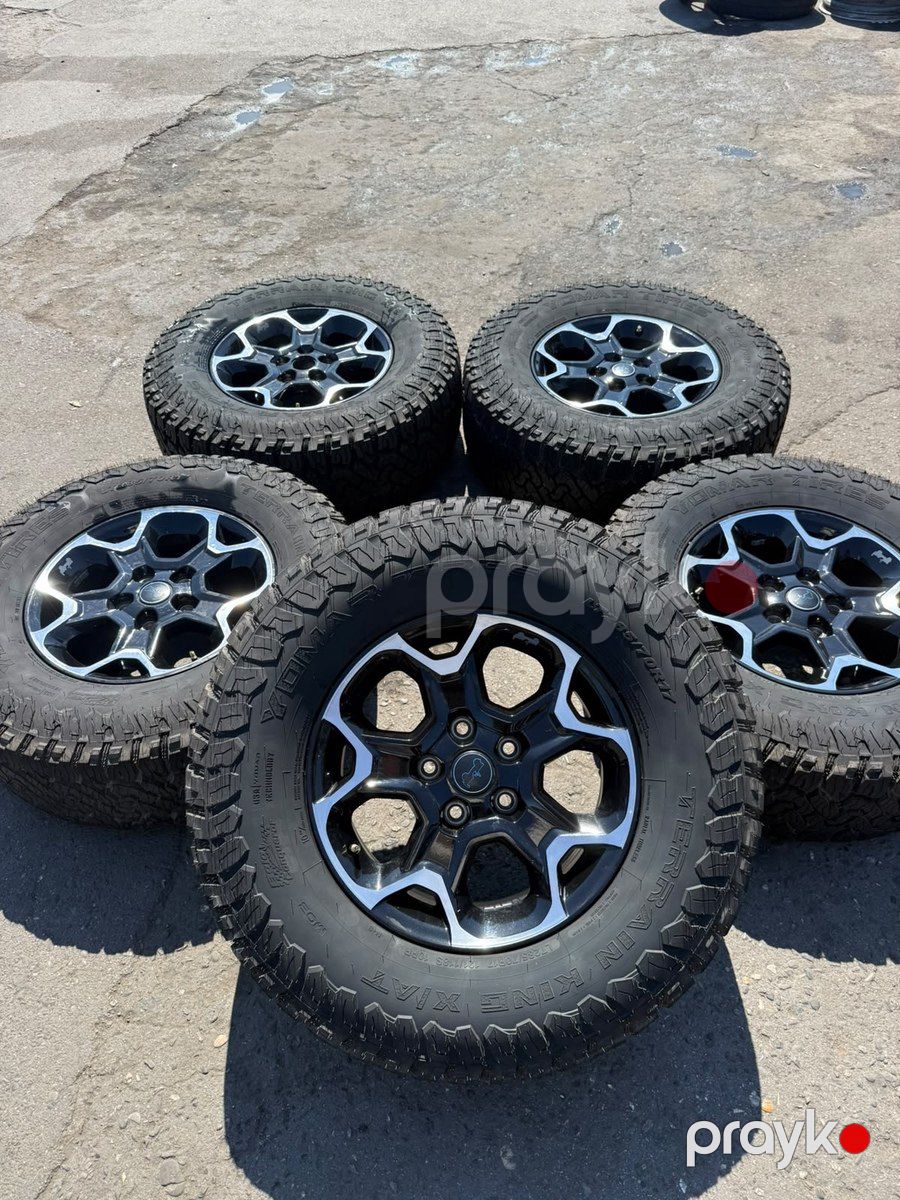 Jeep Wrangler rubikon disk və təkərləri R17 — Ehtiyat hissələri və aksesuarlar, Bakı (5)