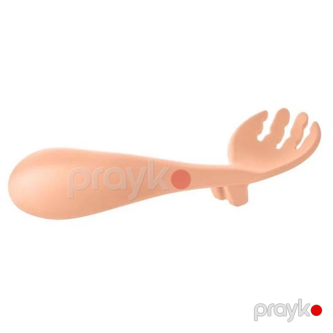Qaşıq və çəngəl dəsti Roxy Kids RFD-001-O, şaftalılı — Mallar, Bakı (3)