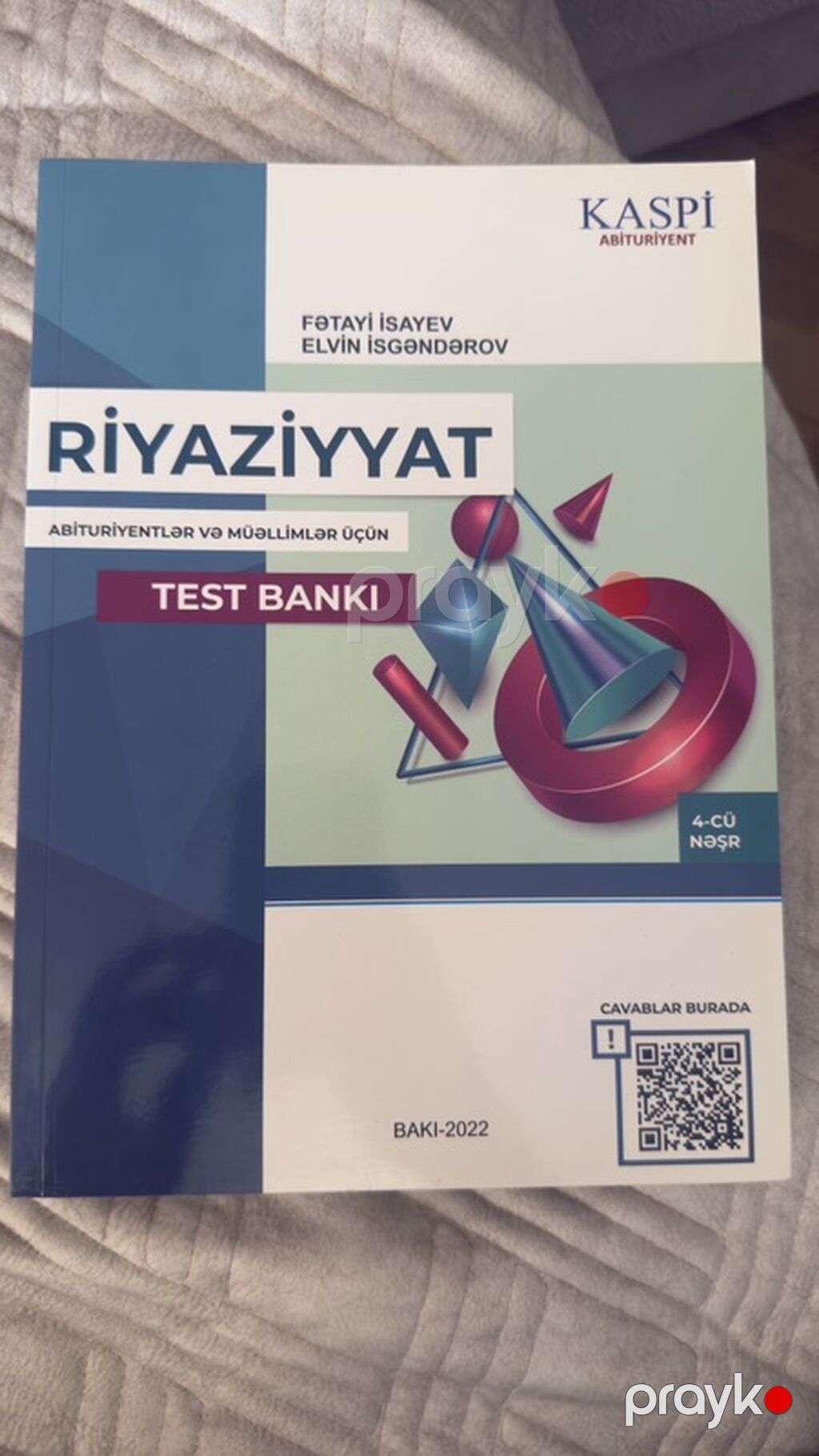 Məhsul: Kaspi Abituriyent – Riyaziyyat dəsti (2 kitab) Tərkib — Kitablar, Bakı (2)