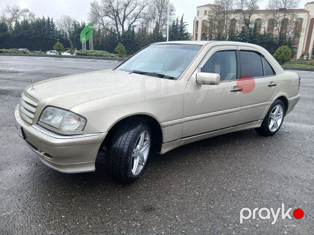 Mercedes C 230, 2.3 L, 1997 il, 230 000 km — Avtomobillər, Qəbələ (4)