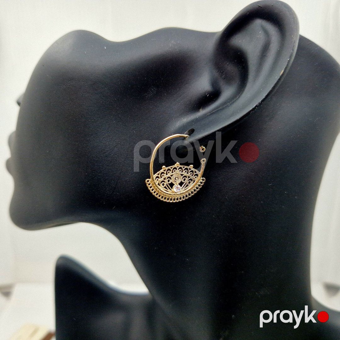 Qadın sırğaları Azgold_10138, qızıl 585 əyar VJ772661 No Brand — Mallar, Bakı (3)