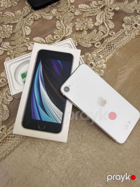 IPhone SE 2020, 64 GB, Ağ — Gəncə