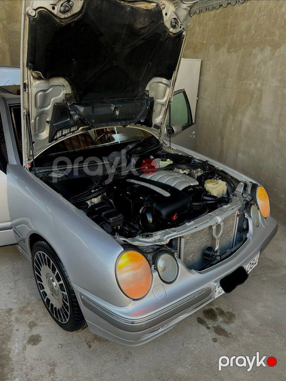 Mercedes E 270, 2.7 L, 2001 il, 360 000 km — Avtomobillər, Şəmkir (8)
