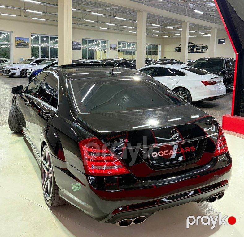 Mercedes S 63 AMG, 6.2 L, 2009 il, 87 077 km — Avtomobillər, Sumqayıt (12)