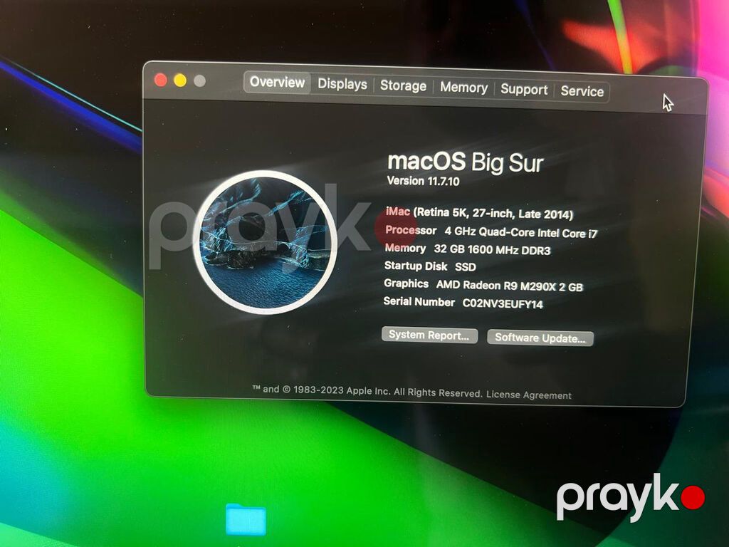 2014 Core i 7 4GHz /32 gb ram/ 1TB SSD 512 GB SSD / 2GB R 9 Radeon — Masaüstü kompüterlər, Bakı (7)