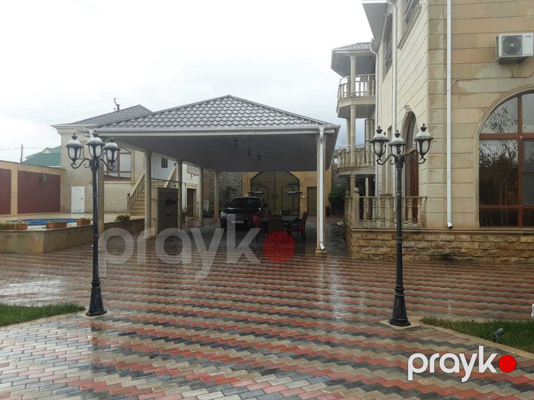 İcarəyə verilir 6 otaqlı həyət evi/bağ evi 400 m² — Ev, villa, Bakı (10)
