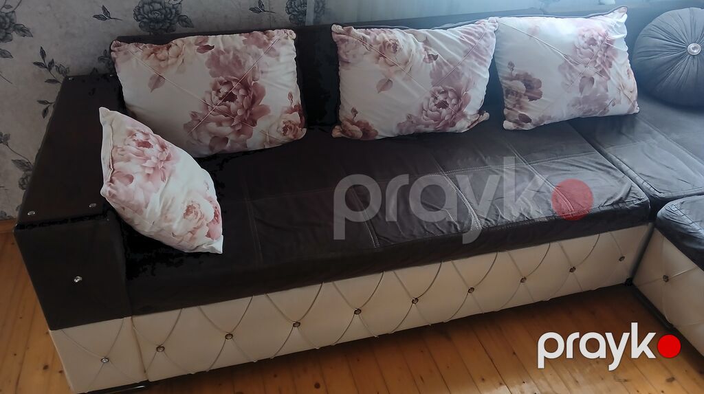 Künc divan, Qonaq otağı üçün, Bazalı, Açılan — Divanlər, Digah (5)
