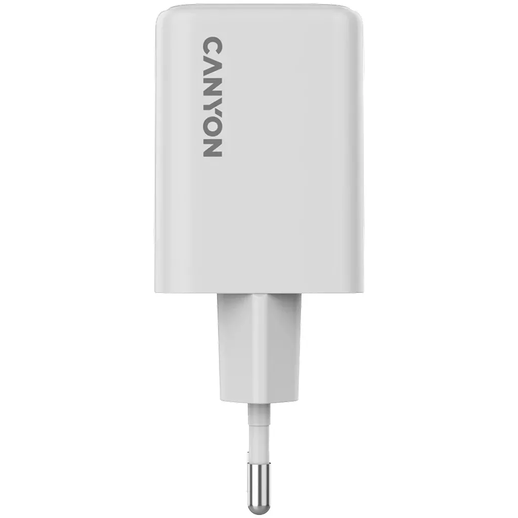 Adapter Başlığı Canyon CU45CC GaN 45W 2xPD EU White — Bakı