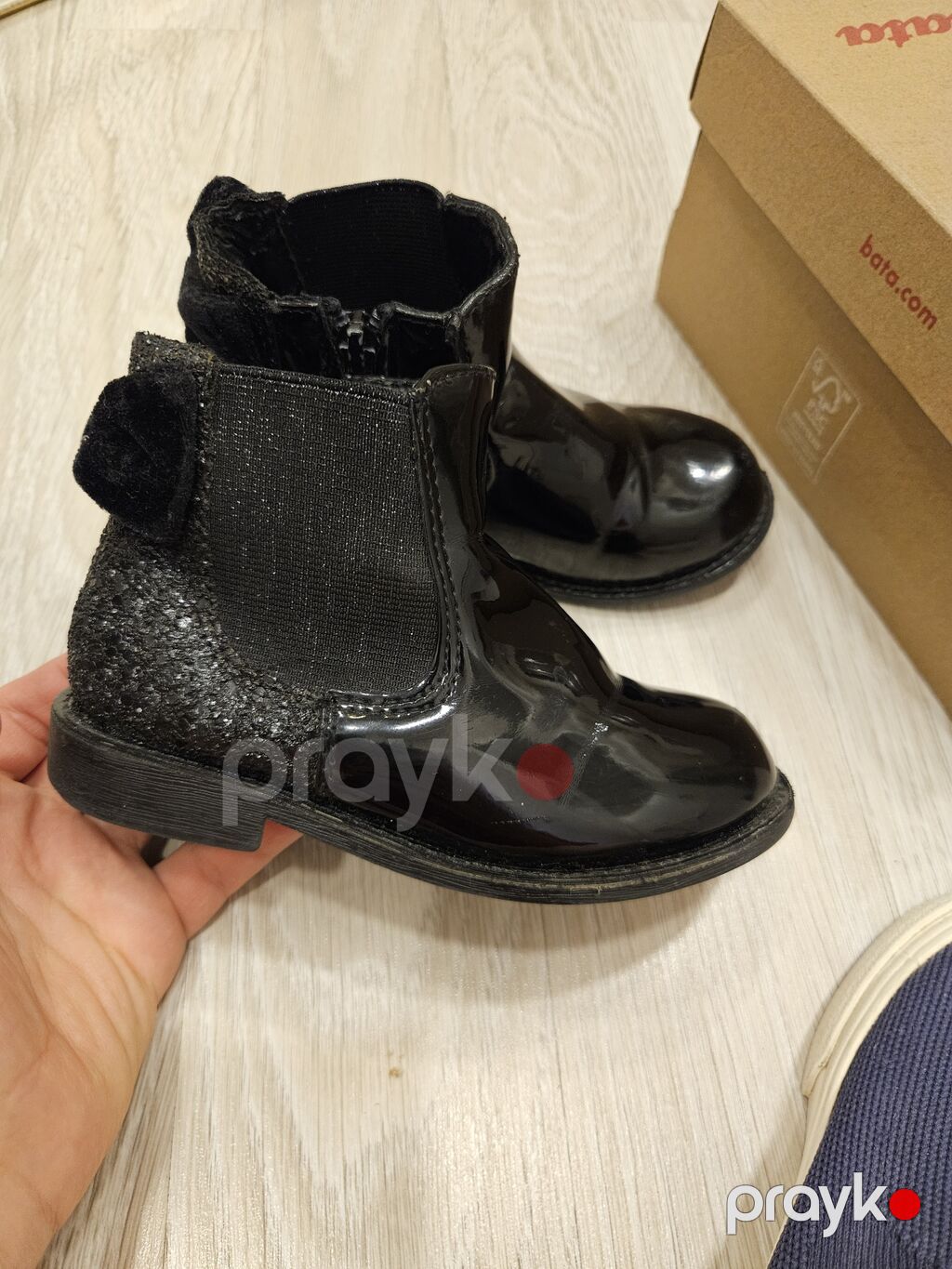 Rəng - Qara Botinkalar, Next, Ölçü: 25, Qız üçün — Uşaq ayakkabısı, Xırdalan (3)