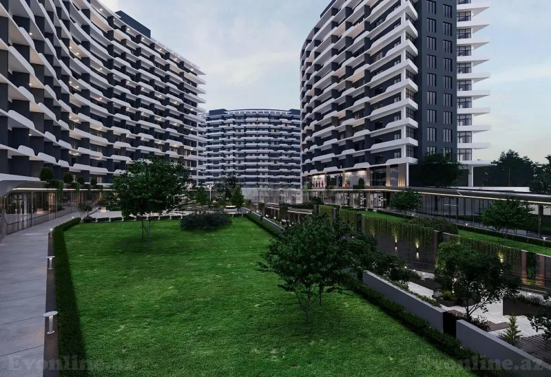 Satılır 3 otaqlı Mənzil Yeni tikili 114 m² Bakı, Binəqədi r., Biləcəri — Mənzil, Bakı (3)