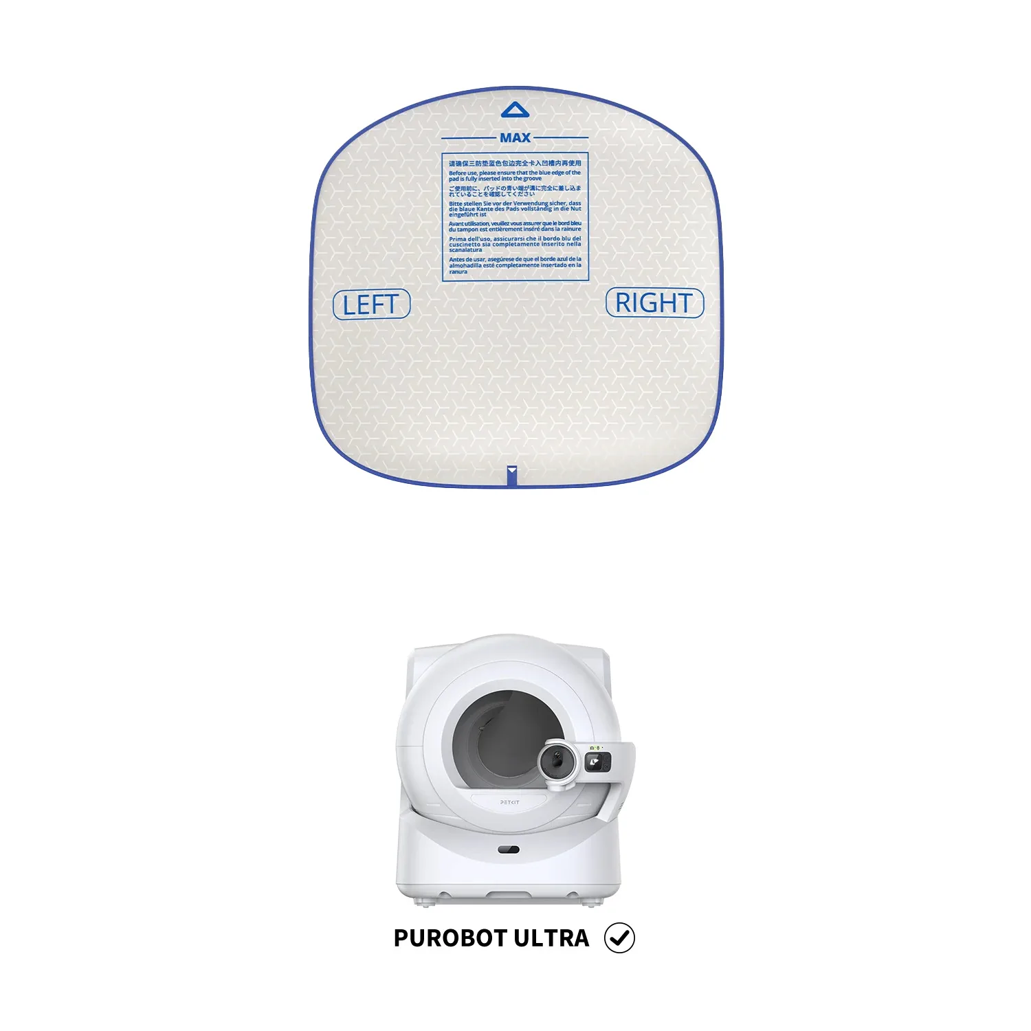 Petkit Purobot Ultra Cat Litter Mat — Mallar, Bakı (2)