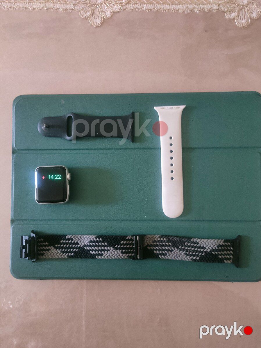 Apple Watch Series 3 Nike+ Cellular Silver 38mm — Ağıllı saatlar və biləkliklər, Bakı (2)