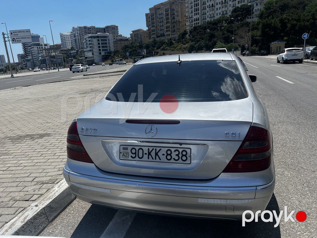 Mercedes E 270, 2.7 L, 2003 il, 480 000 km — Avtomobillər, Bakı (7)