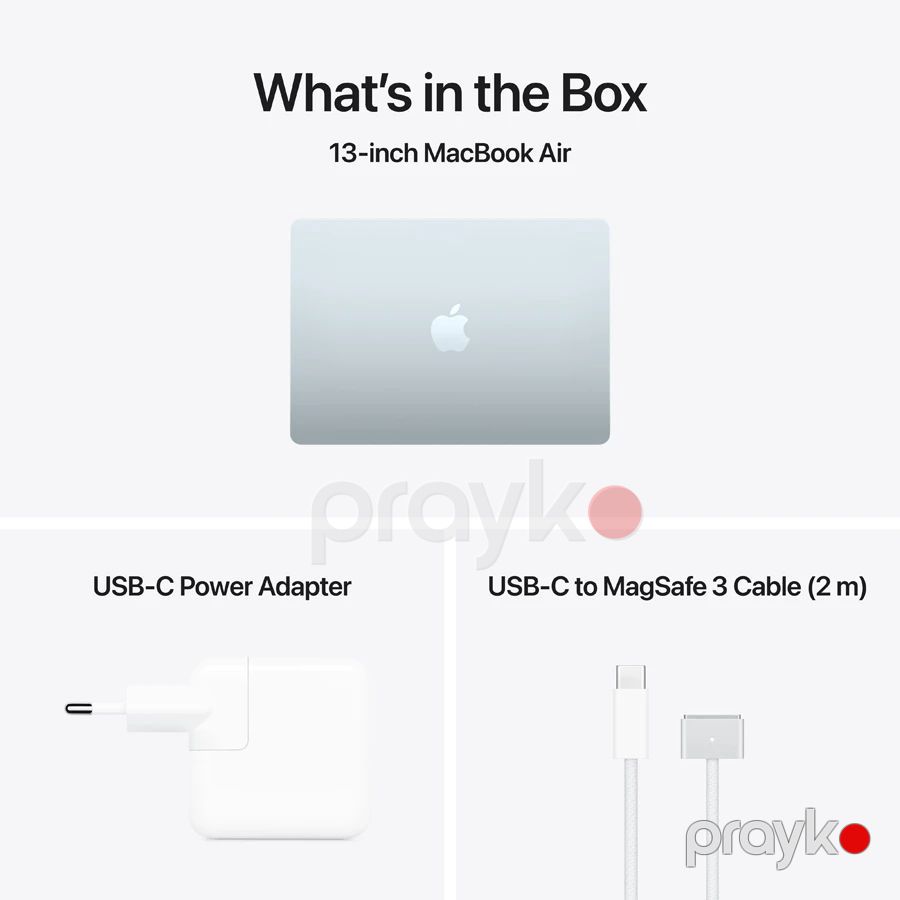 MacBook Air 13.6" M5 A3449 16GB/512GB Sky Blue — Noutbuklar, Bakı (3)