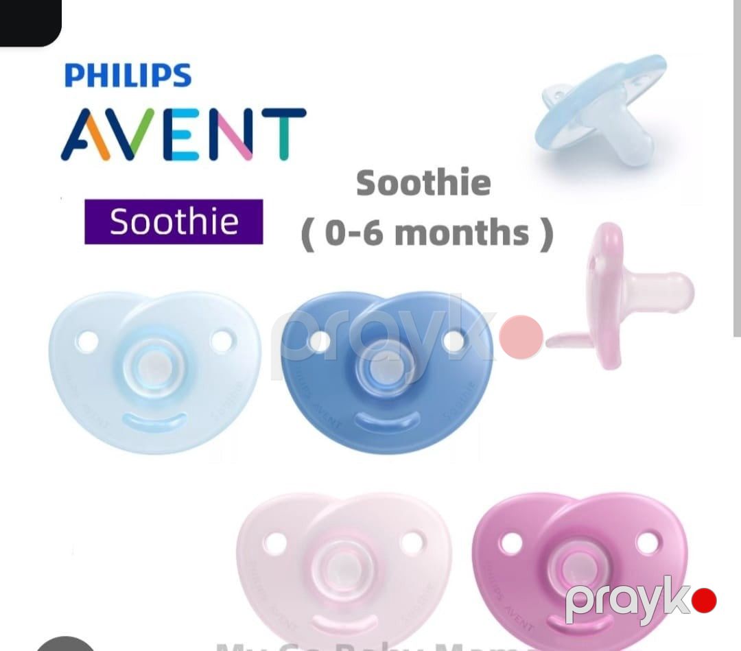 Əmziklər dəsti Philips Avent Soothie, silikon, 0-6 ay, 2 əd, sterilizasiya qabı ilə — Mallar, Bakı (2)