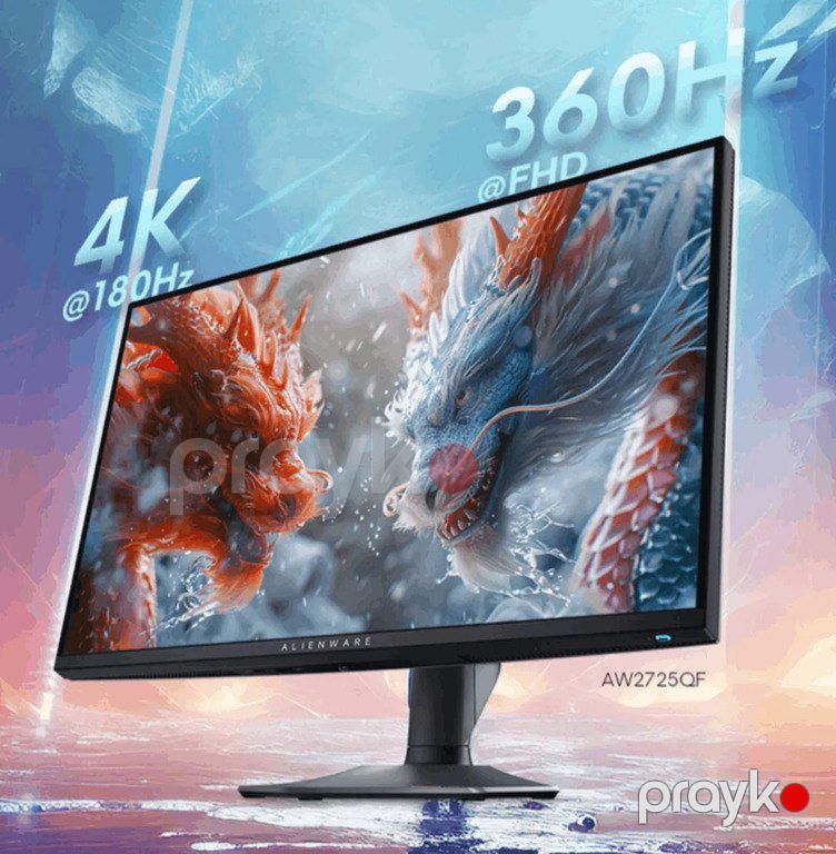 Monitor “Dell Alienware AW2725QF 27” FHD 360 HZ 4K 180HZ” — Kompüterlər və noutbuklar, Bakı (3)