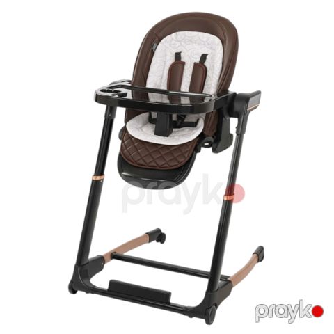Elektron uşaq yedizdirmə oturacağı Kidilo SG129, yellənmə rejimi, qəhvəyi — Bakı