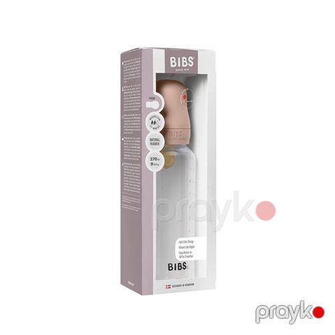 Qidalanma üçün qab Bibs, lateks/plastik, çəhrayı, 270 ml — Bakı