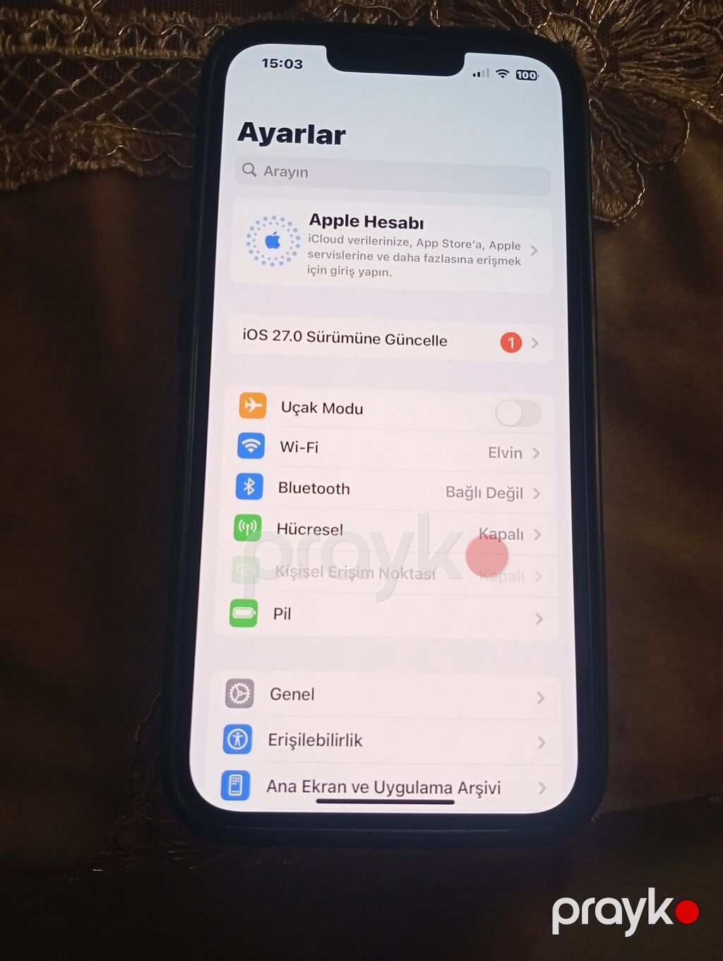 IPhone 13, Ağ — Apple iPhone, Bakı (7)