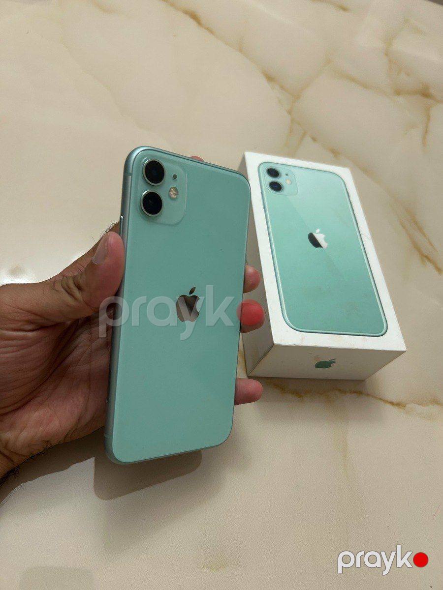 Apple iPhone 11 Green 128GB/4GB — Smartfonlar, Bakı (2)