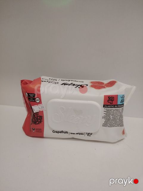 Nəm salfetlər Sleepy Grapefruit 120 əd — Bakı