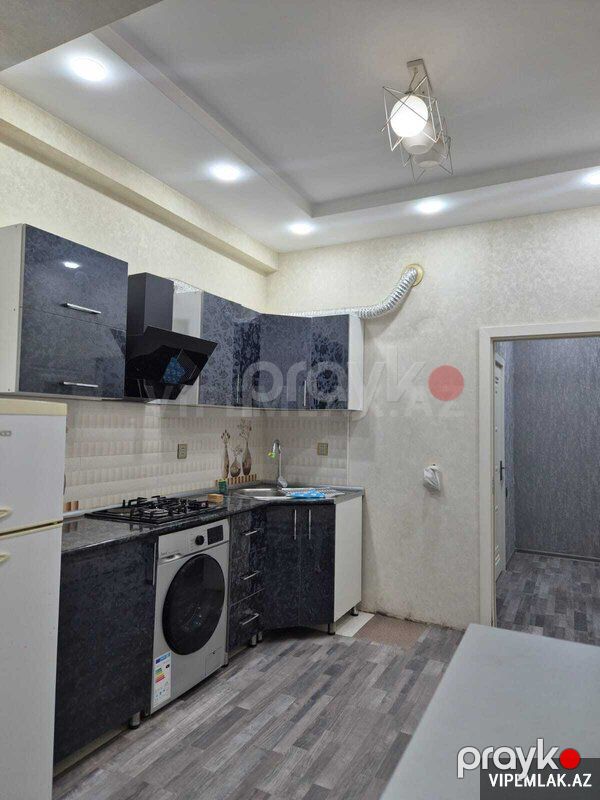 Abşeron rayonunda 1 otaqlı Yeni tikili Kirayə verilir, 42 m² — Mənzil, Bakı (3)