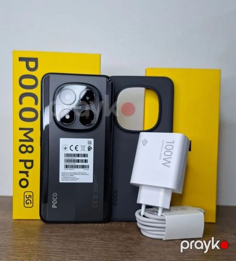 Poco M8 Pro 12/512 800Azn ədv var qiymətlər nəğd satış — Bakı