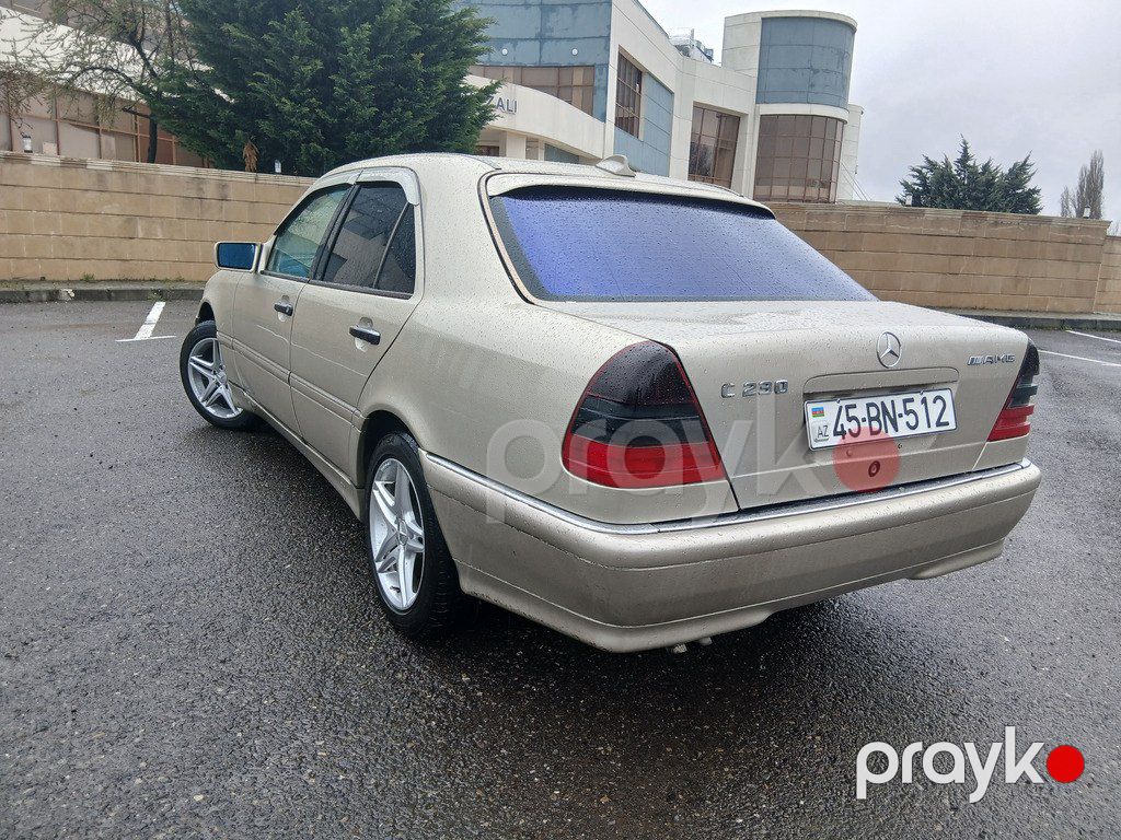 Mercedes C 230, 2.3 L, 1997 il, 230 000 km — Avtomobillər, Qəbələ (8)