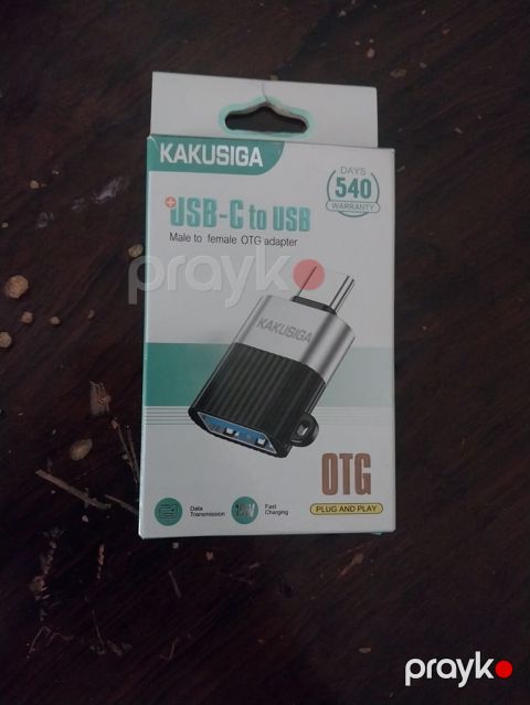 Kakusıga Usb‑c to USB OTG adapteri - Növ: Usb‑c kişi Usb‑a qadın — Pirəkəşkül