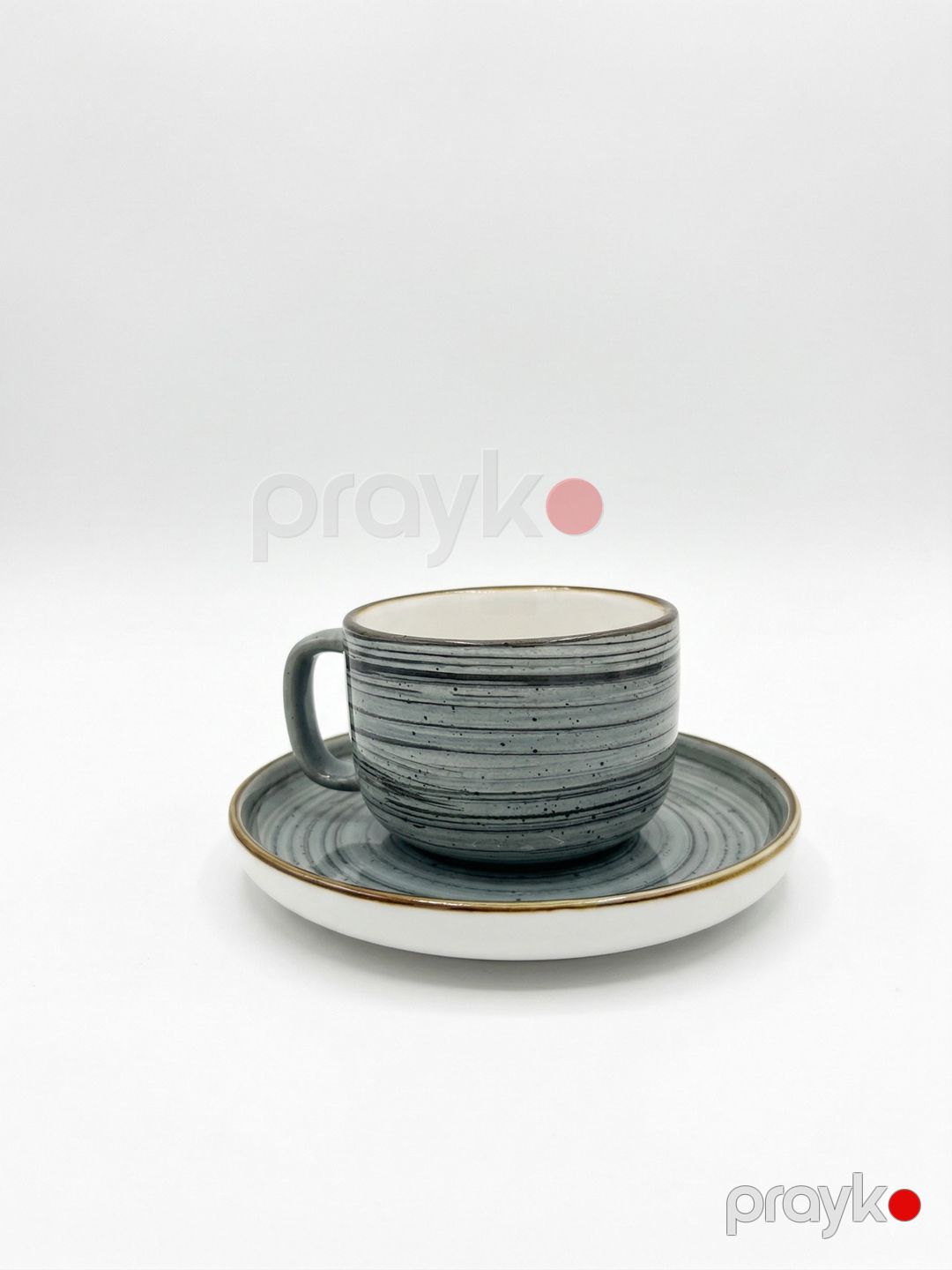 Çay servizi P-477, keramika, boz, 100 ml, 6 nəfərlik — Mallar, Bakı