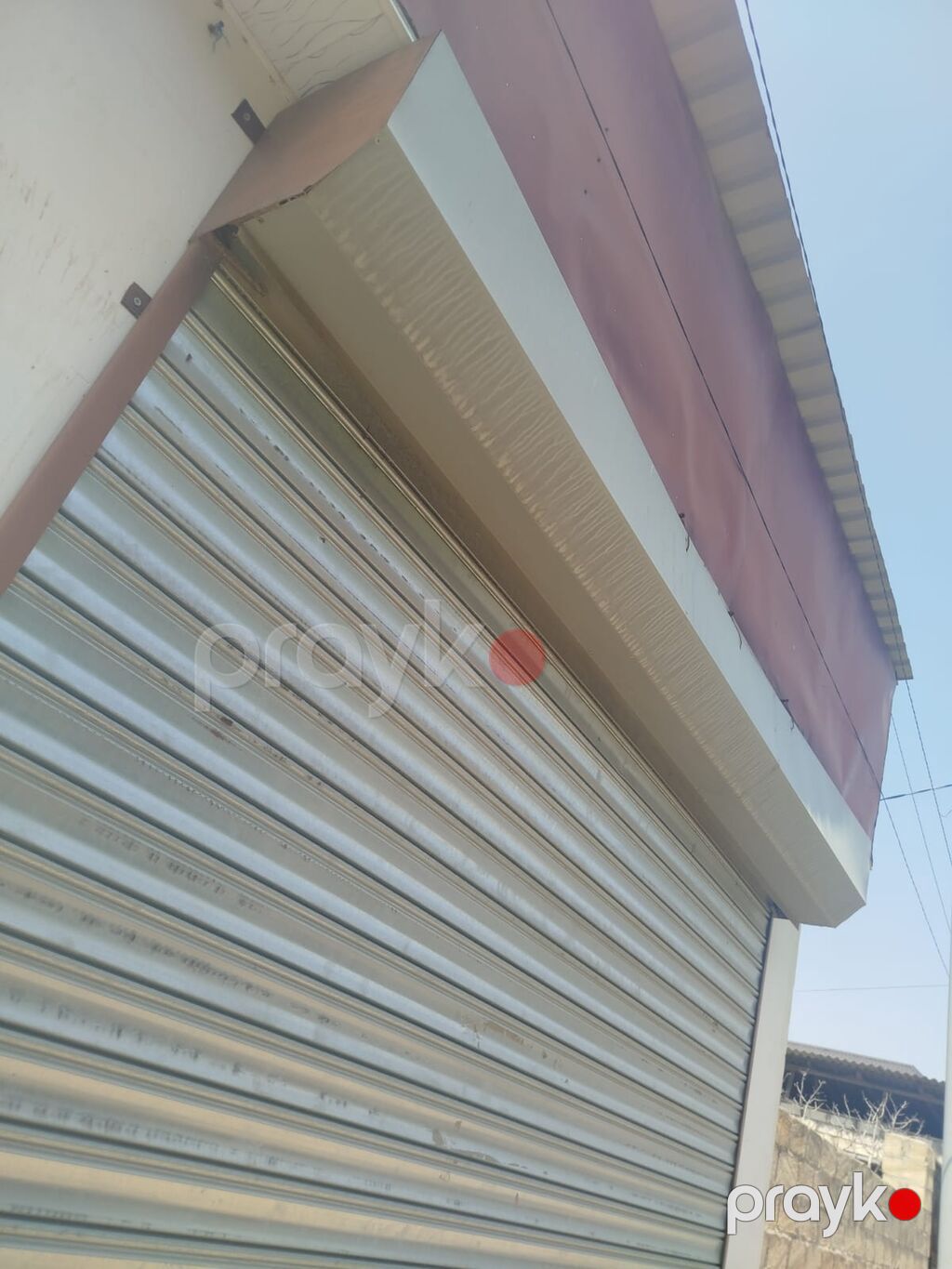 Metall jalüz qapı – mağaza/qaraj üçün çöldən çölə 3m 15sm enidir — Pəncərələr, qapılar, balkonlar, Gəncə (2)