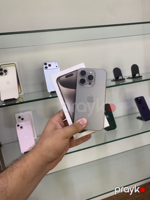 Apple iPhone 15 Pro Natural Titanium 128GB/8GB — Bakı